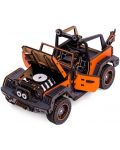 Дървен 3D пъзел Unidragon от 265 части - Маверик, оранжев - 2t